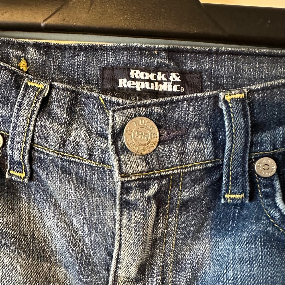 Vintage Rock & Republic Y2K Capri Jeans